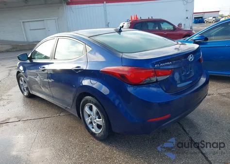 2015 Hyundai Elantra Se из США, поврежденный, VIN 5NPDH4AE3FH650707